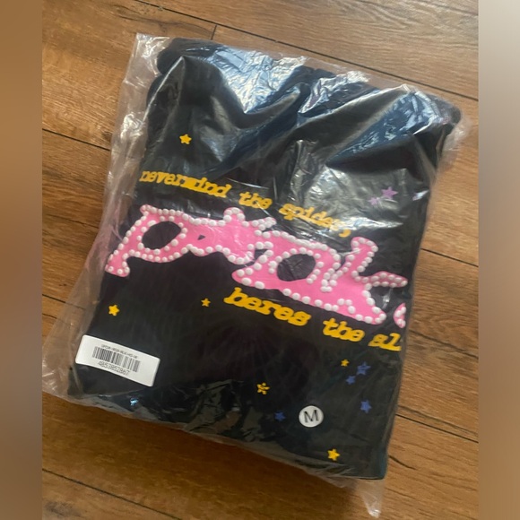 Brand New Sp5der P*nk Hoodie - Picture 5 of 5